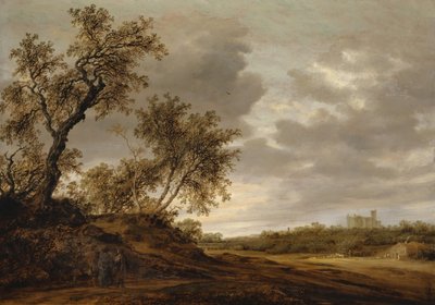 Sulla via di Emmaus da Salomon van Ruisdael or Ruysdael